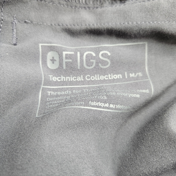 FIGS Men's Small Scrub Pants Grey - Picture 12 of 13